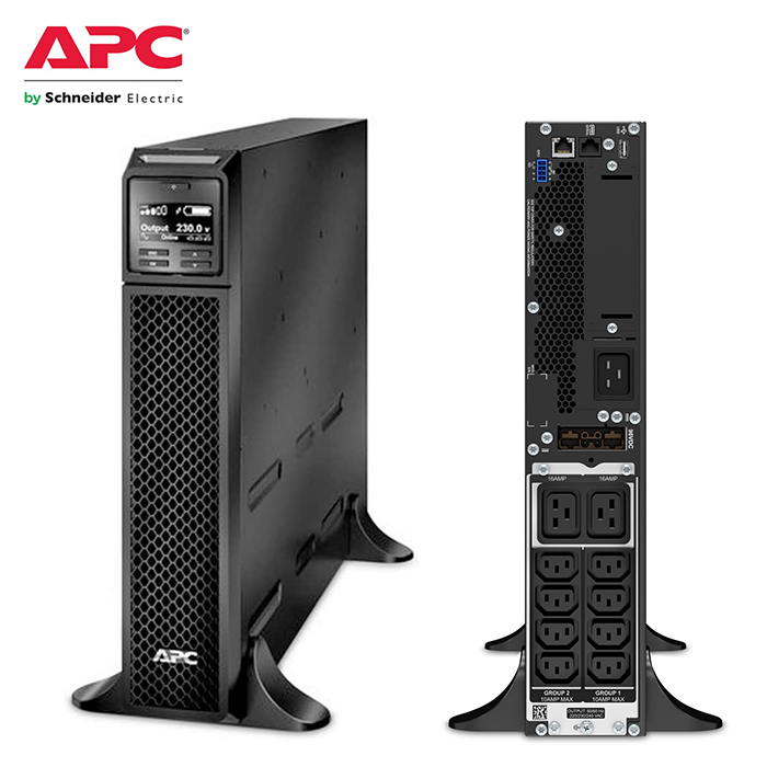 เครื่องสำรองไฟ APC Smart-UPS On-Line 3000VA/2700W, Tower
